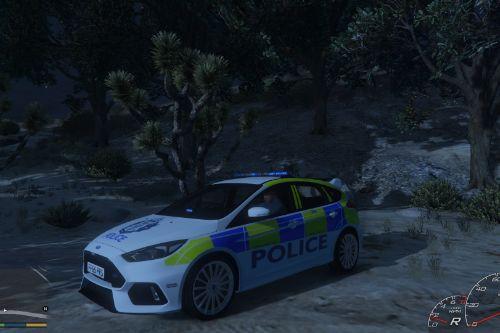 Police Scotland Ford Focus RS